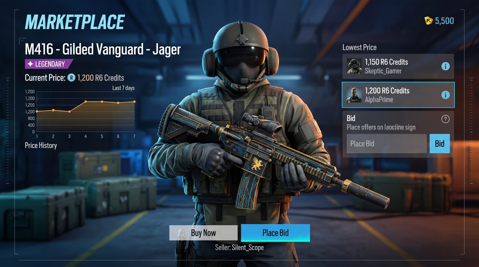 r6 marketplace
